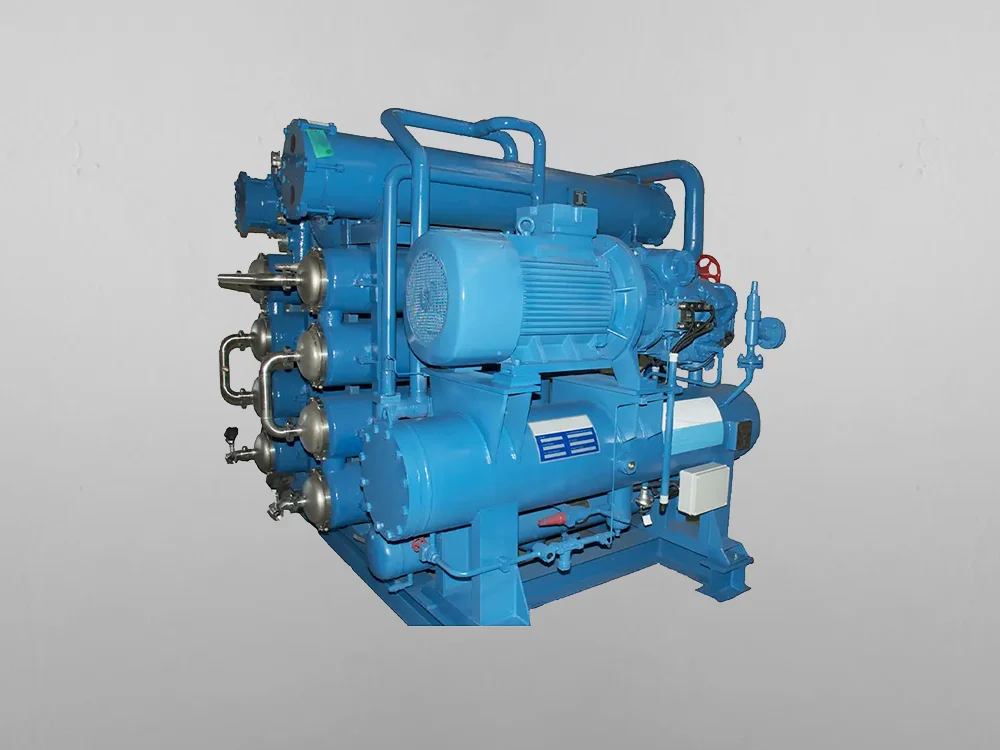 Flow-ice maker